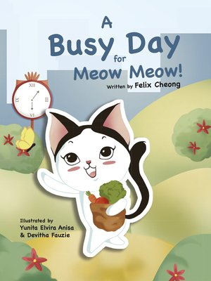 cover image of A Busy Day for Meow Meow